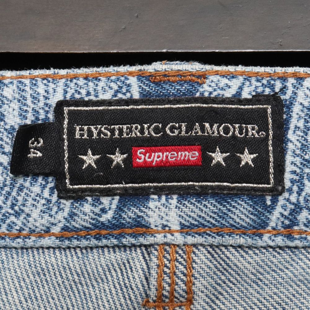 SUPREME × HYSTERIC GLAMOUR デニムパンツ サイズ34 - メルカリ