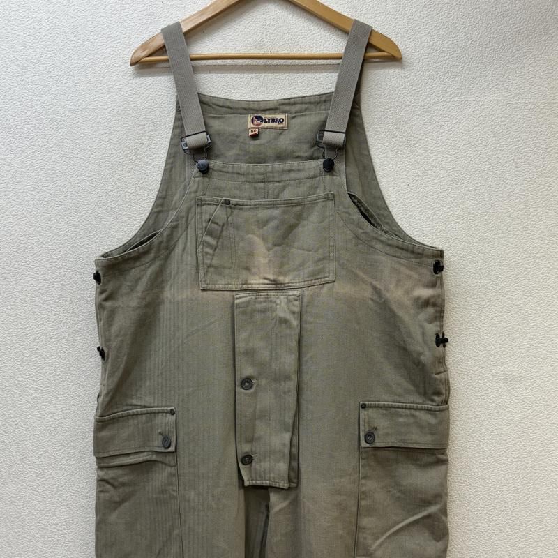 本物 LYBRO グレーオーバーオール 52 （LYBRO オーバーオール サイズ パンツ