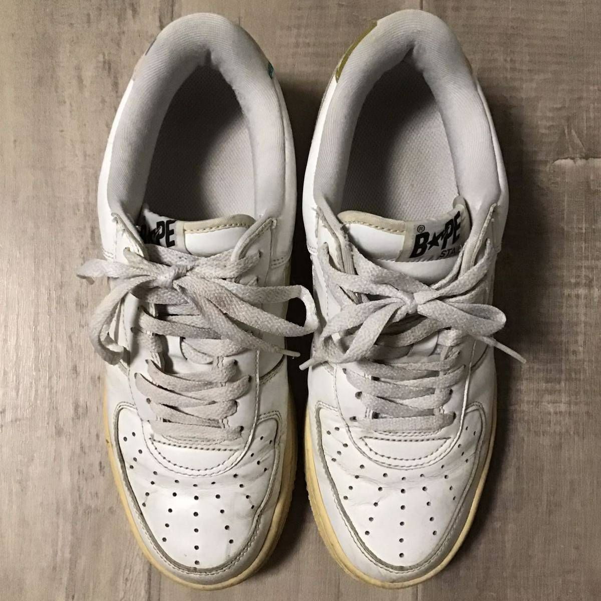Multi camo レザー BAPE STA スニーカー 27.5cm a bathing ape BAPE 