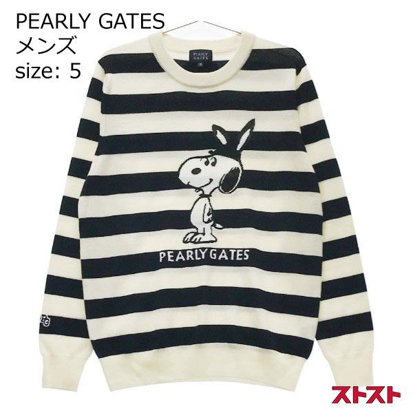 PEARLY GATES パーリーゲイツ ×PEANUTS 2020年モデル ニットセーター