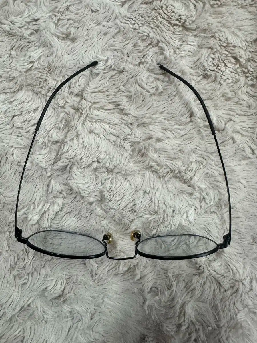 ブラックメタルフレーム度ありメガネ 999.9…超美品！ブラック メタル