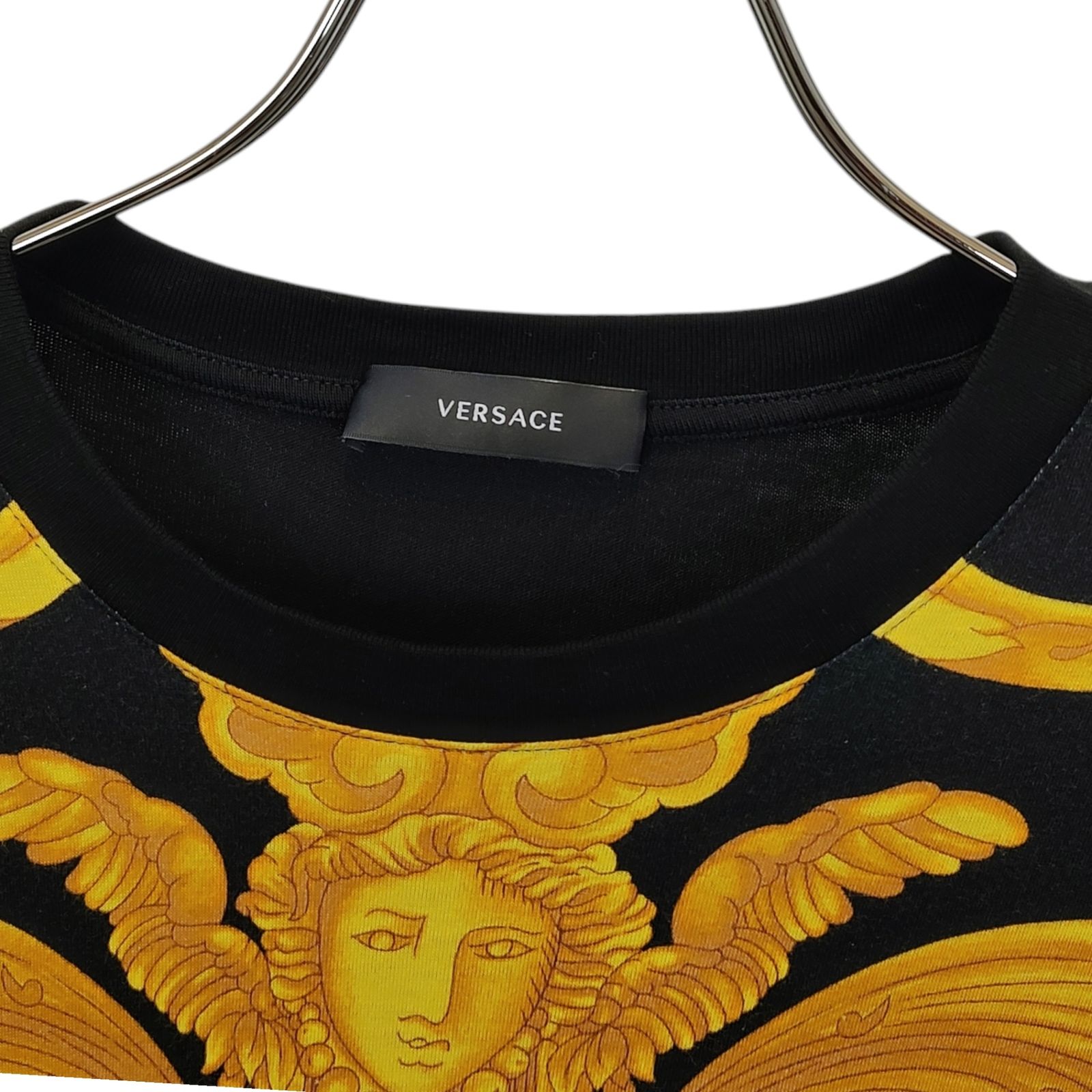 VERSACE ヴェルサーチ メデューサ Tシャツ 1012174 L ブラック