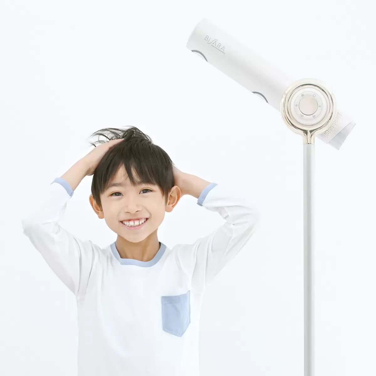 BISARA ハンズフリーヘアドライヤー 訳有） QUADS ビサラ プロ ハンズ