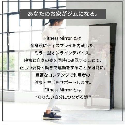 Fitness mirroR フィットネスミラー TE-630 トレーニング