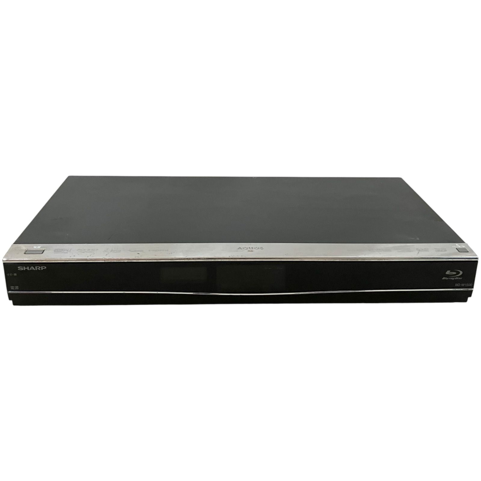 1TB 2番組録画 シャープ　ブルーレイレコーダー　BD-W1500 シャープ アクオス 2番組同時録画 1TB ブルーレイレコーダー BD