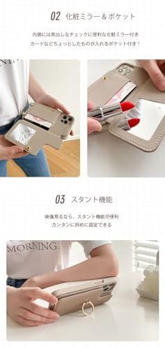 【匿名配送】 iphone12 pro max_ブルー iphone12 pro max スマホケース ショルダー タイプ スマホケース 携帯ケース 背面カード