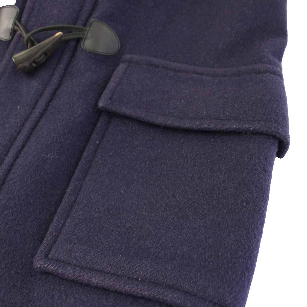 バーバリーチルドレン ダッフルコート 14Y 164cm ネイビー メガチェック バーバリー チルドレン BURBERRY CHILDREN ダッフルコート
