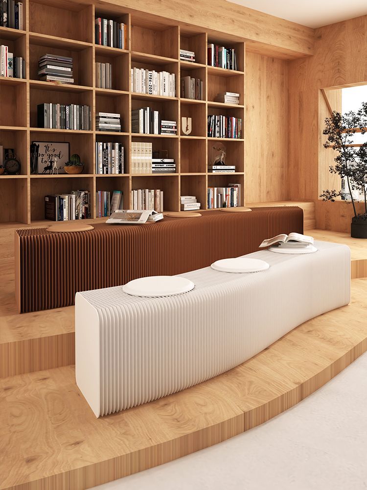 折り畳み伸縮ベンチピンク高さ40㎝長さ1.5m持ち運び可能ダイニング