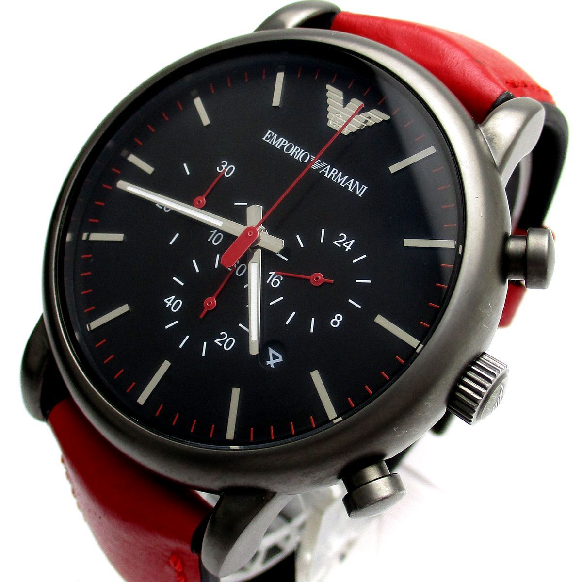 エンポリオ アルマーニ 腕時計 ルイージメンズ ブラック AR1971腕時計 ...