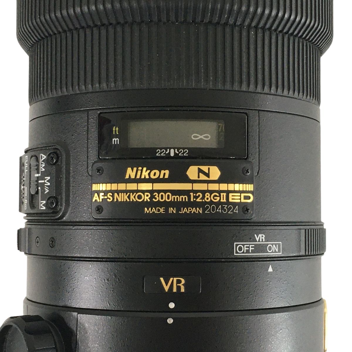 良好 【動作保証】Nikon AF-S NIKKOR 300mm f/2.8G ED VR II Nikon HK-30 レンズフード付き レンズ  ニコン N8962919 - メルカリ