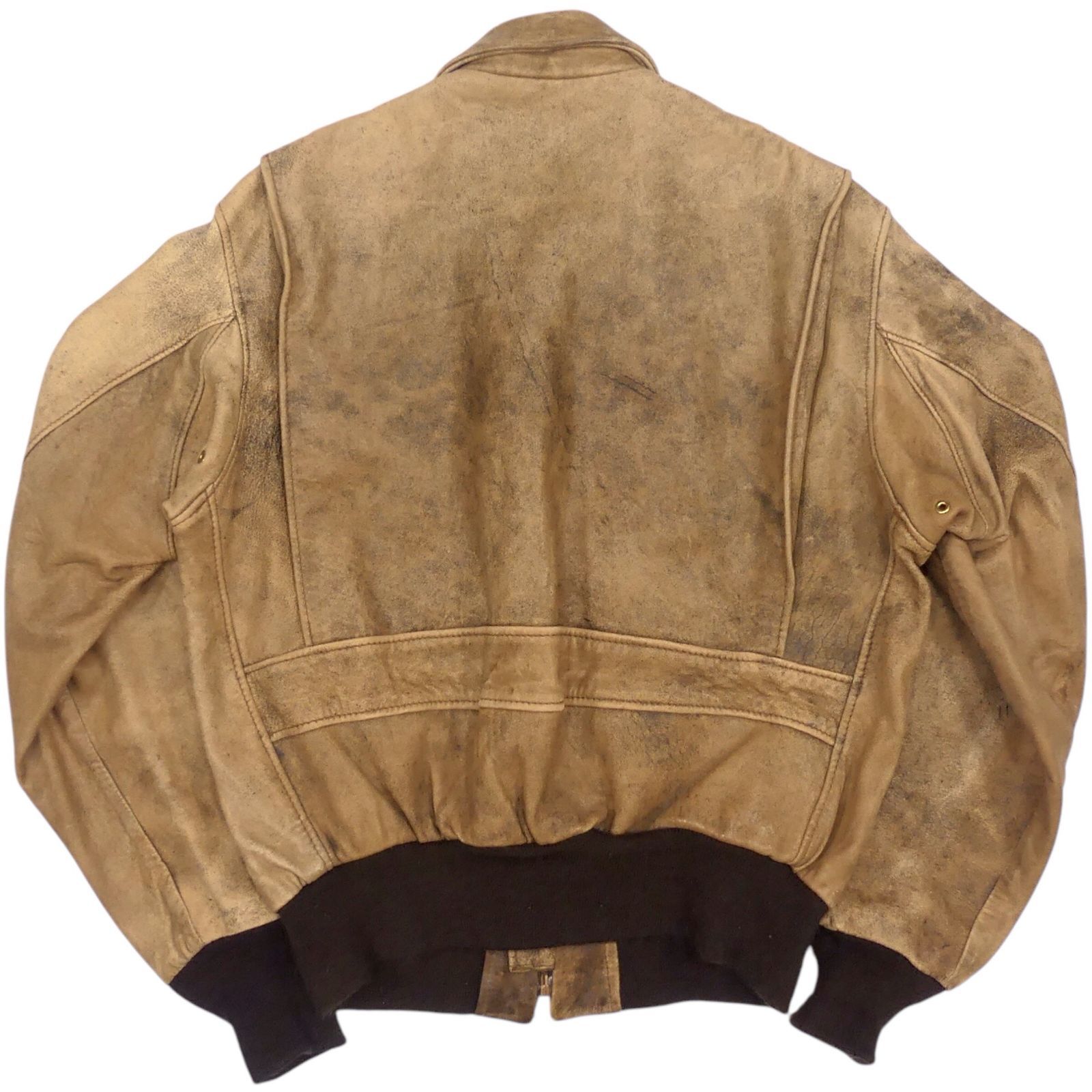 アメリカ製 Schott ショット 40 レザー フライトジャケット 80s