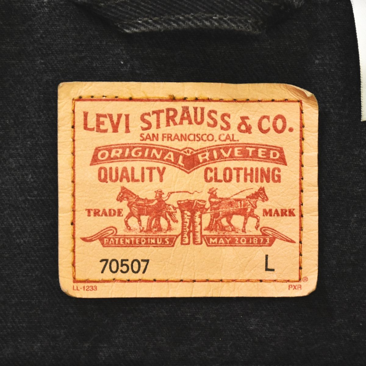 希少】 00s リーバイス Levi's 70507-0260 後染め ブラック