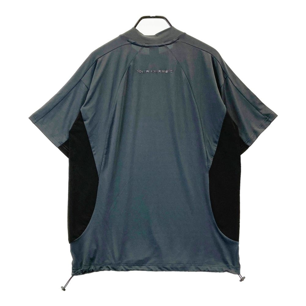 美品 バーバリーゴルフ 長袖 モックネック Tシャツ ロゴ チェック ホワイト 美品 バーバリーゴルフ 長袖 モックネック Tシャツ ロゴ