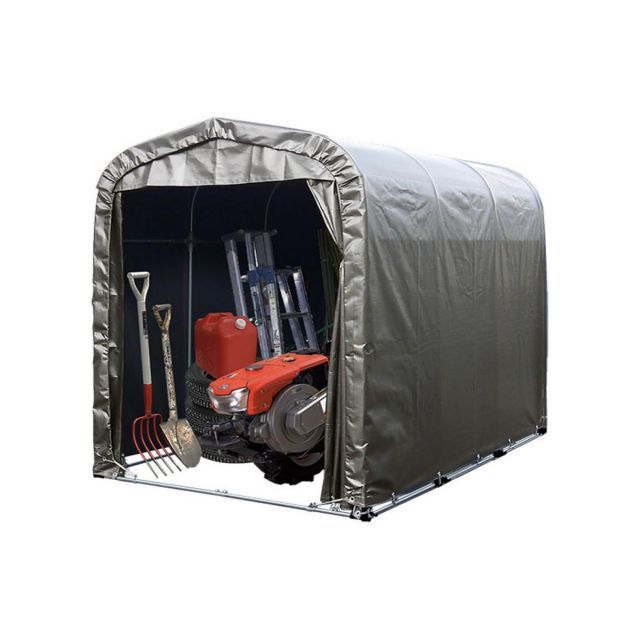 南榮工業 NAN-A パイプ倉庫 ORENO 倉庫 MSV 本体一式 組立式 幅1560x奥行2200x高さ1890mm パイプ外径19.1mm サイクルハウス 物置 南栄工業