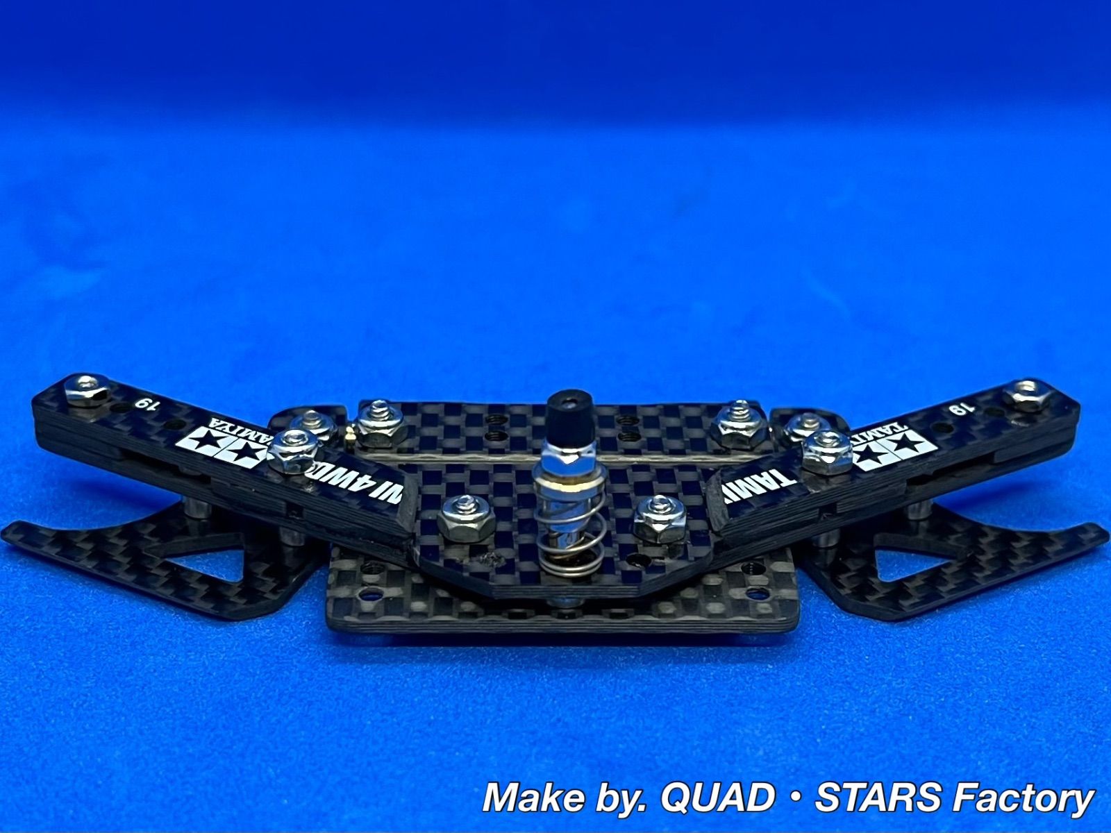 ミニ四駆・MSシャーシ用】2軸ATピボットバンパー＋1軸リヤアンカー