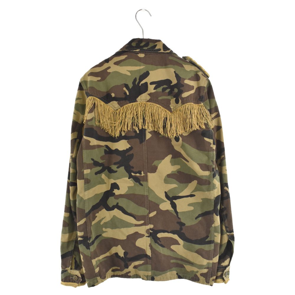 SAINT LAURENT PARIS (サンローランパリ) 15SS フリンジミリタリー 