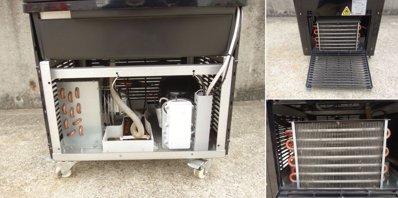 レマコム 4面ガラス冷蔵ショーケース 大型 R4G-238SLB フォーシーズン