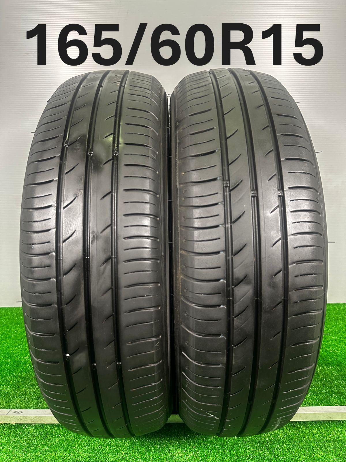 165|65R15 KUMHO ECOWING ES31年製 2本 夏タイヤ ノーマル TA080