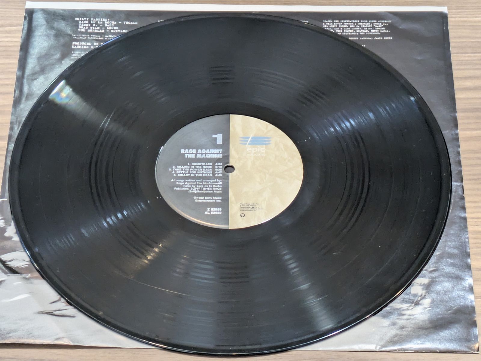 Z52959/US盤/Rage Against The Machine / Rage Against The
