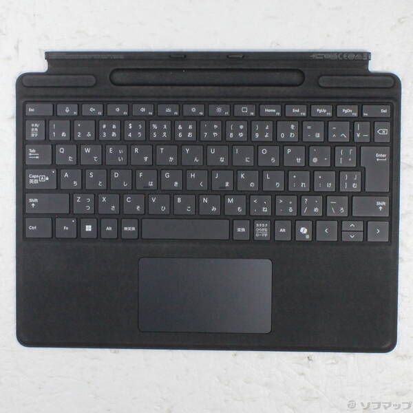 〔 品〕 Surface Pro キーボード ペン収納 スリムペン付き ブラック 262