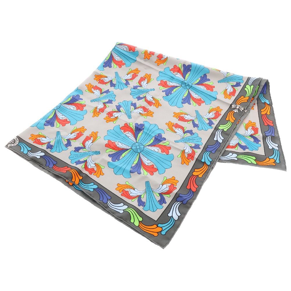CHROME HEARTS (クロムハーツ) MULTI FLRL CRS SCARF マルチフローラル