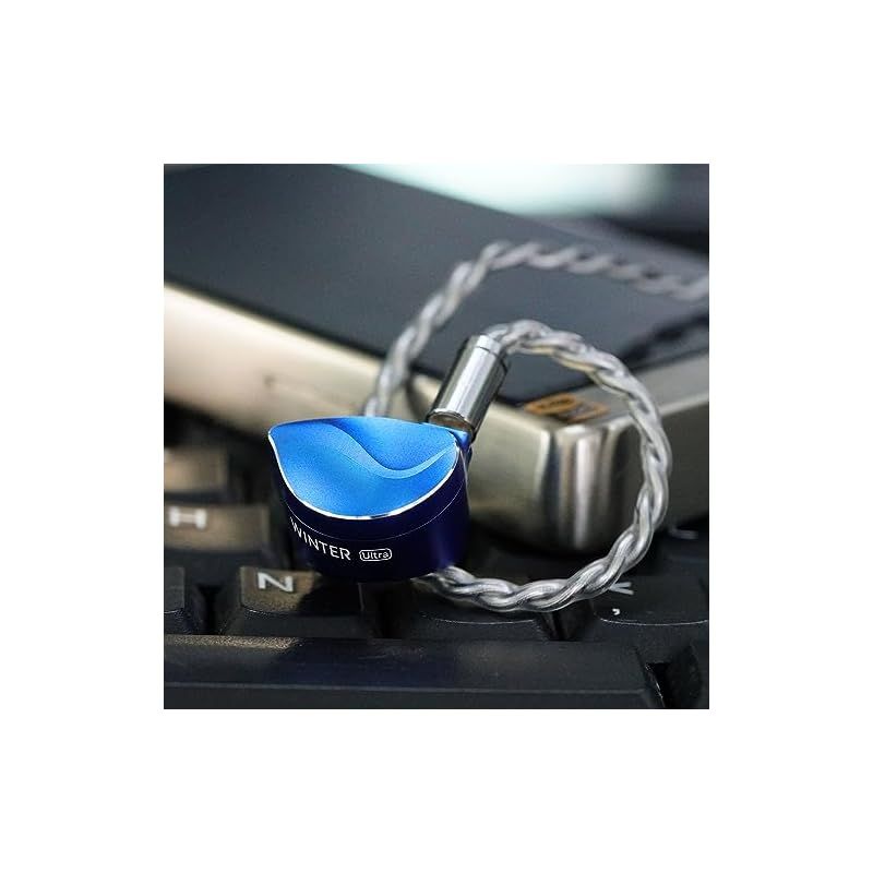 BQEYZ Winter Ultra 骨伝導インイヤーモニターイヤホン 中華イヤフォン 有線 ハイブリッドドライバーイヤホン イヤモニ型 IEMブルー  2 in 1 アップグレードケーブル (Winter Ultra) - メルカリ