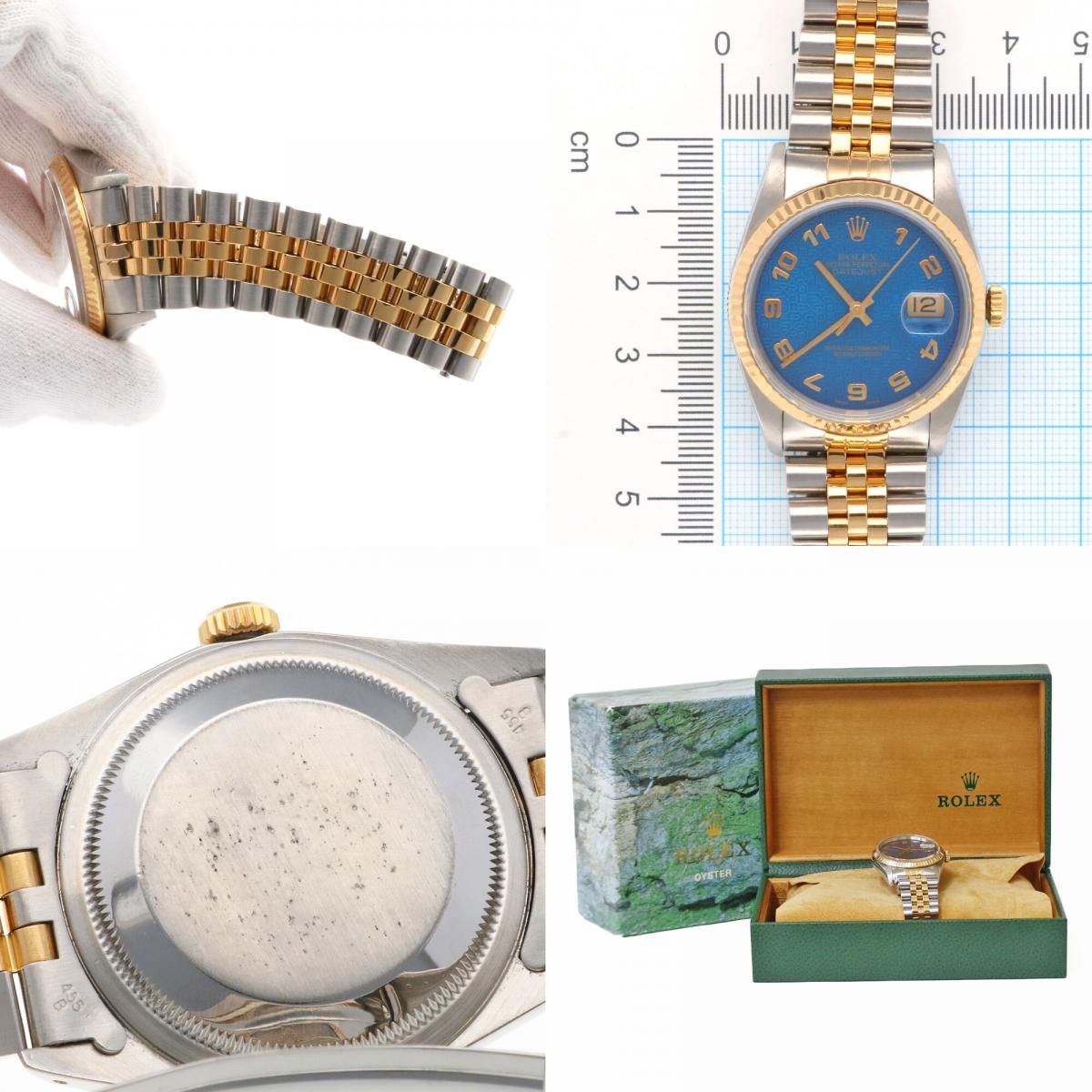 ロレックス ROLEX デイトジャスト 腕時計 L番 1989年～1990年式 10Pダイヤ オーバーホール済 ステンレススチール