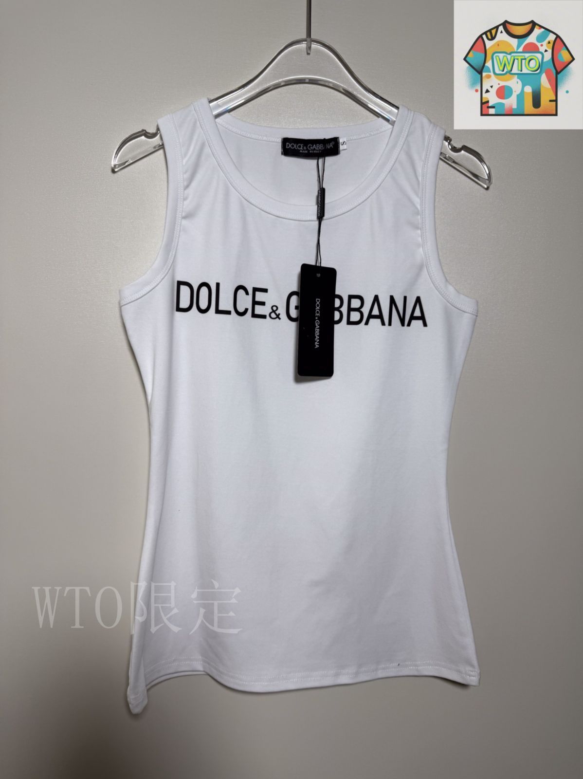 希少 DOLCE&GABBANA ドルガバ DG ノースリーブ タンクトップ Dolce & Gabbana 希少品✨️グーフィー タンクトップ - メルカリ