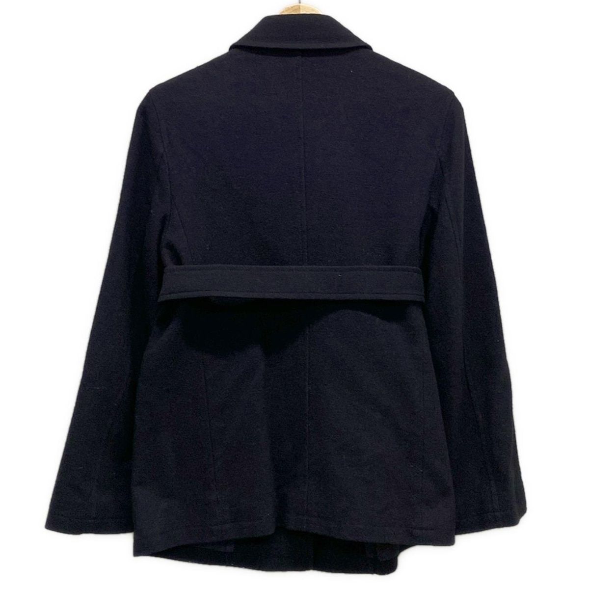 マーガレットハウエル　ロングダッフルコート ネイビー MARGARET HOWELL（マーガレットハウエル）の「HEAVY MELTON
