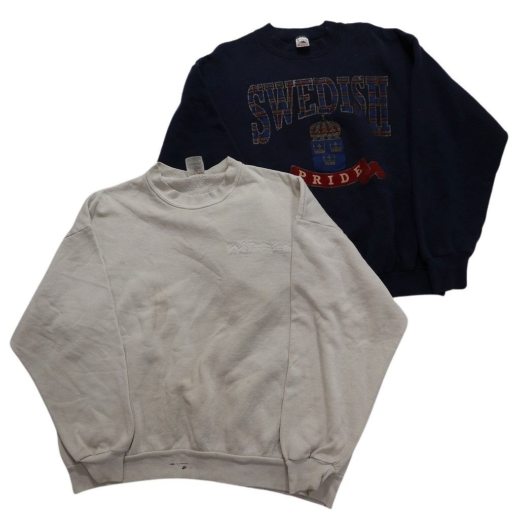 US古着 スウェット センター刺繍 キラウエア火山 ハワイ グレー灰色2XL US古着 スウェット センター刺繍 キラウエア火山 ハワイ グレー