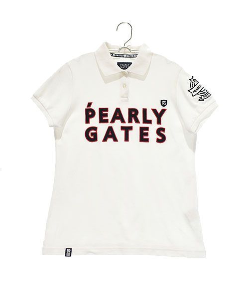 ‼️未使用‼️パーリーゲイツ レディース ポロシャツ ホワイト サイズ0 PEARLY GATES パーリーゲイツ 半袖ポロシャツ ホワイト系 0