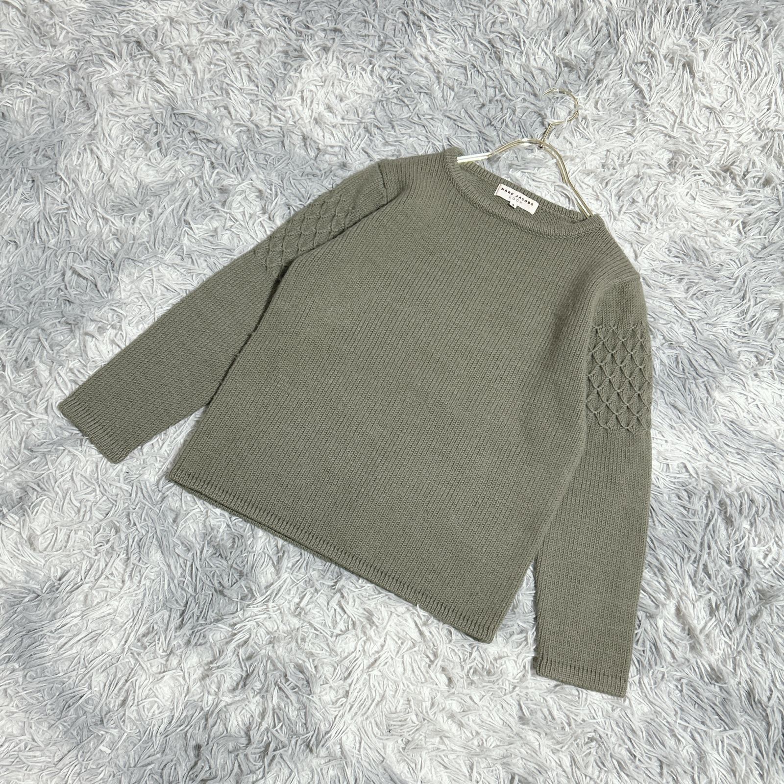 MARC JACOBSウールカーディガン・カーキグリーン