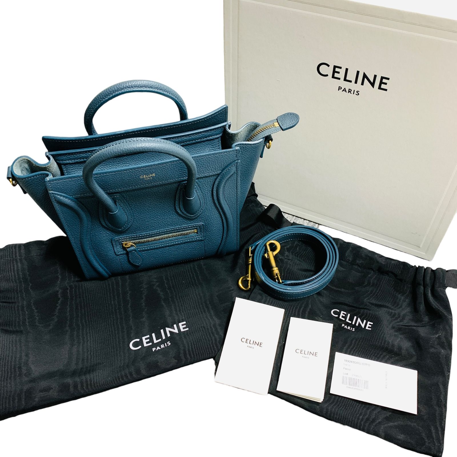 ◇中古品◇CELINE セリーヌ NANO LUGGAGE ショルダーバッグ