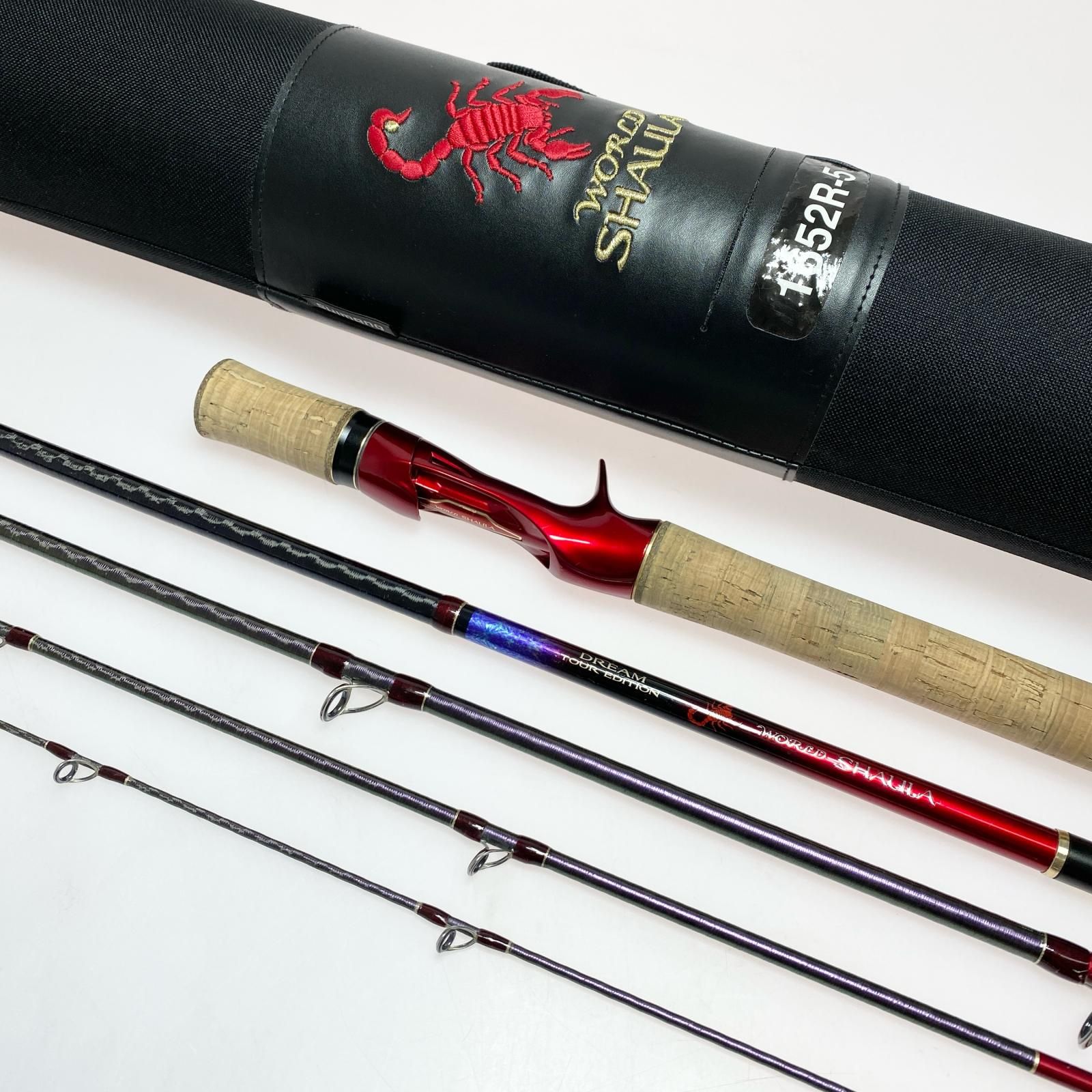 §§SHIMANO シマノ 20ワールドシャウラ ドリームツアーエディション 1652R-5 39732 ルアーロッド 程度BC