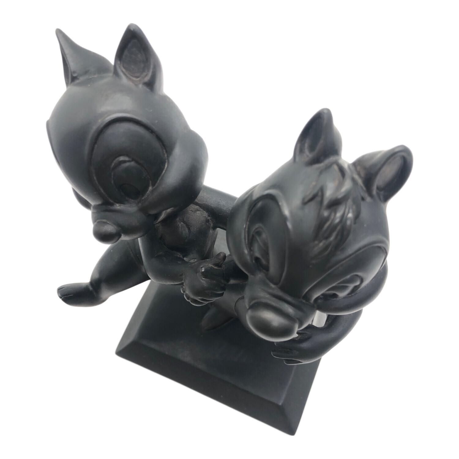 チップとデール ブロンズ像 Disney Chip＆Dale チップ＆デール