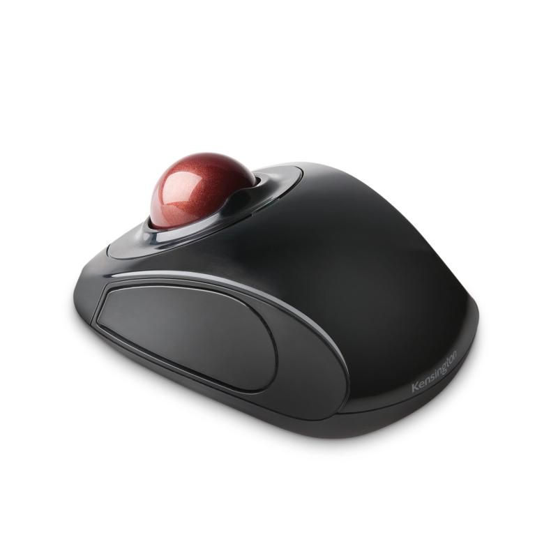 ケンジントン オービット ワイヤレス モバイル トラックボール|グラファイト＆ルビー レッド 並行輸入品 並行輸入品