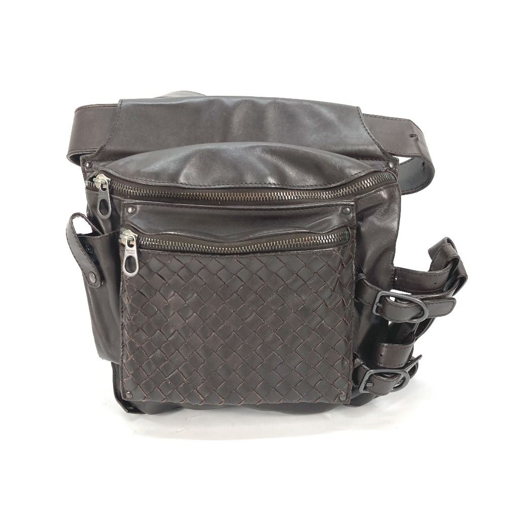 ボッテガヴェネタ　イントレチャート　ボディバック BOTTEGA VENETA - レア美品 ボッテガ ヴェネタ イントレチャート