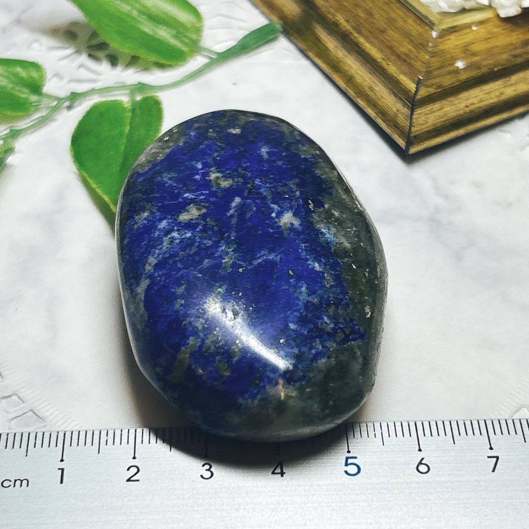 E9450】 ラピスラズリ ペブル タンブル 磨き石 握り石 天然石 パワーストーン - メルカリ