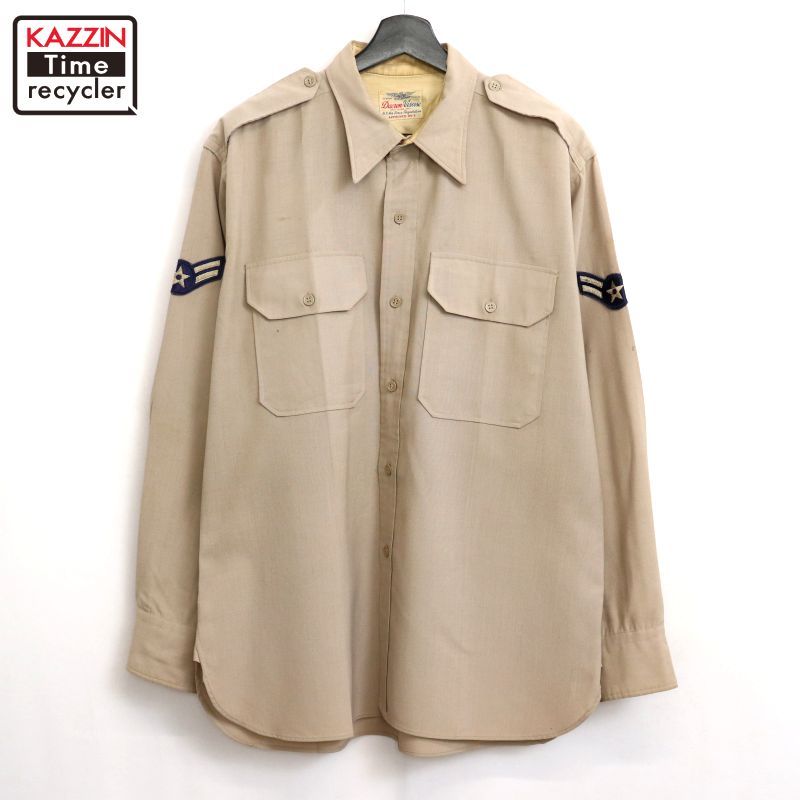 OLDCLOW ミリタリーシャツ　Mサイズ DEAD STOCK】80s US ARMY UTILITY SHIRT - OLIVE GREEN 米軍