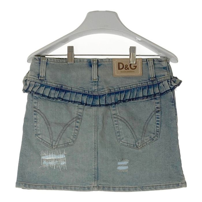 Dolce & Gabbana デニムカーゴショートパンツ Dolce&Gabbana ドルガバ デニム ショートパンツ ダメージ加工 D&G