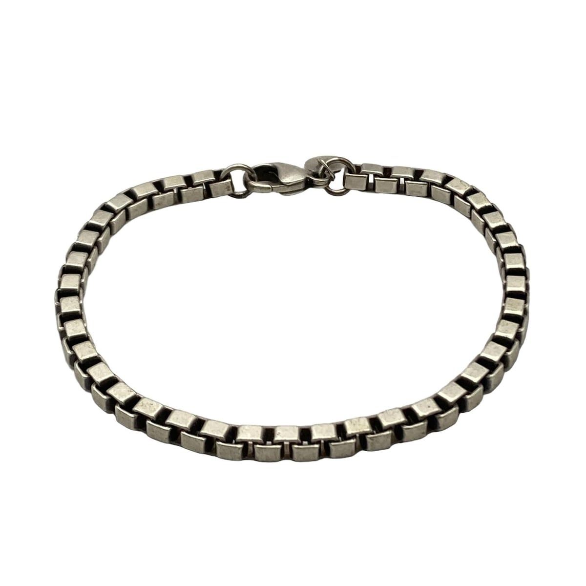 【美品】ティファニー　TIFFANY&Co　ベネチアン ブレスレット シルバー TIFFANY&Co. ティファニー ベネチアン ブレスレット シルバー925