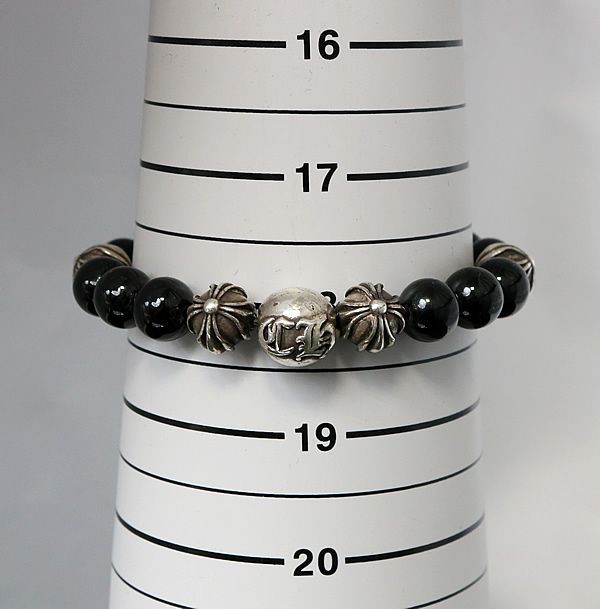 CHROME HEARTS 銀座店 クロムハーツ スクロール フープ ピアス メンズ