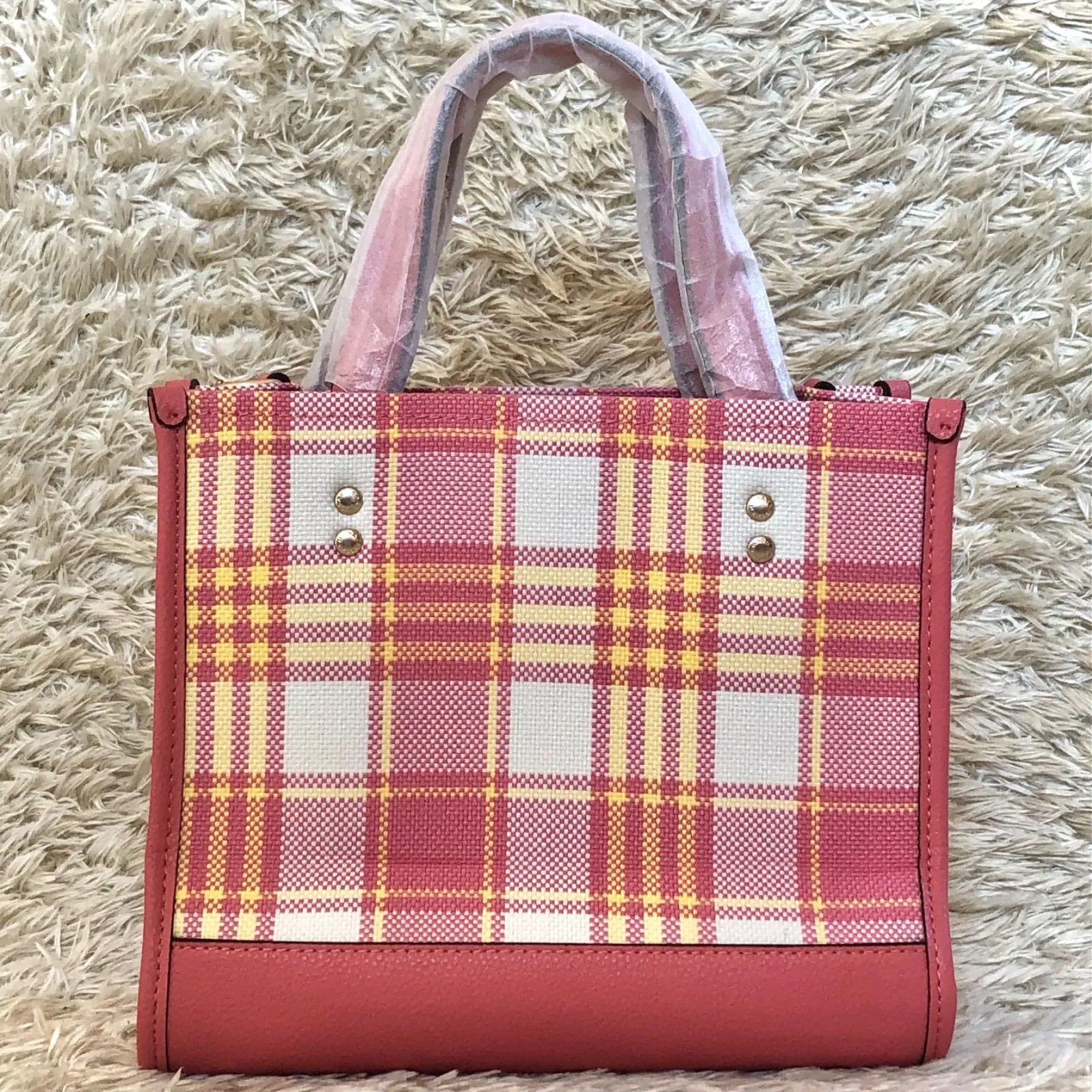 新品未使用】coach コーチ ハンドバッグ ショルダー 2way ピンク