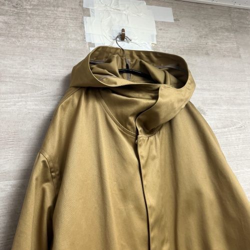 SOUMO ソウモ 07-SC-002 BIG POCKET HOOD COAT コート size02 ベージュ