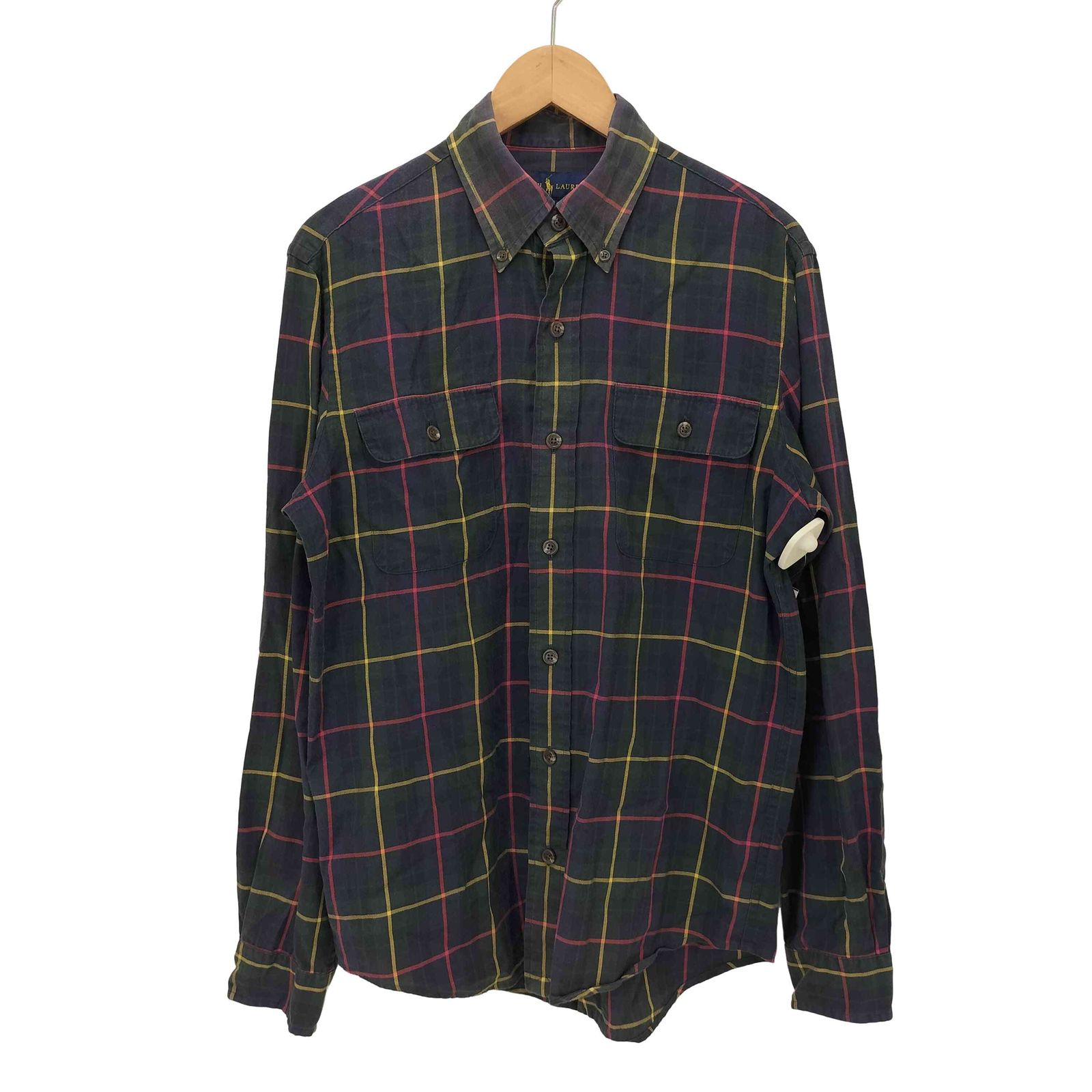 ラルフローレン RALPH LAUREN チェック柄 ボタンダウンシャツ