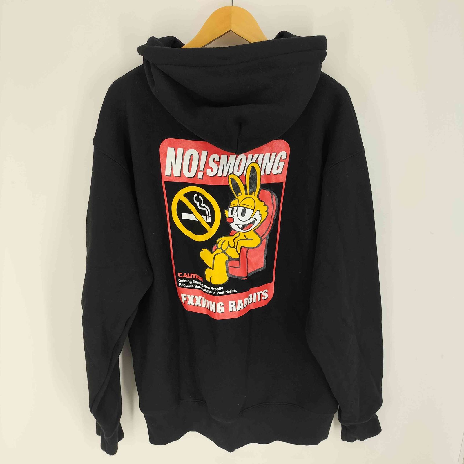 エフアールツー FR2 NO SMOKING 裏起毛 キャラクター プリント ロゴ