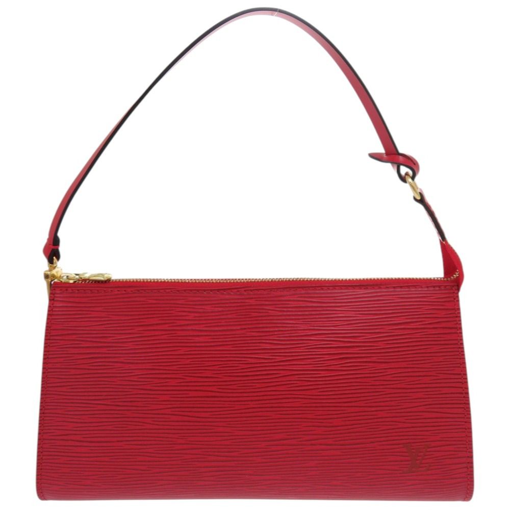 ルイ ヴィトン ポシェット アクセソワ―ル アクセサリーポーチ エピ M52947 カスティリアンレッド ポーチ LV 0457 LOUIS VUITTON