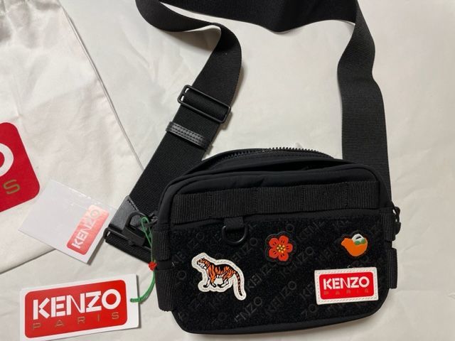 ブランド雑貨総合 新品【KENZO】 ジャングル クロスボディバッグ