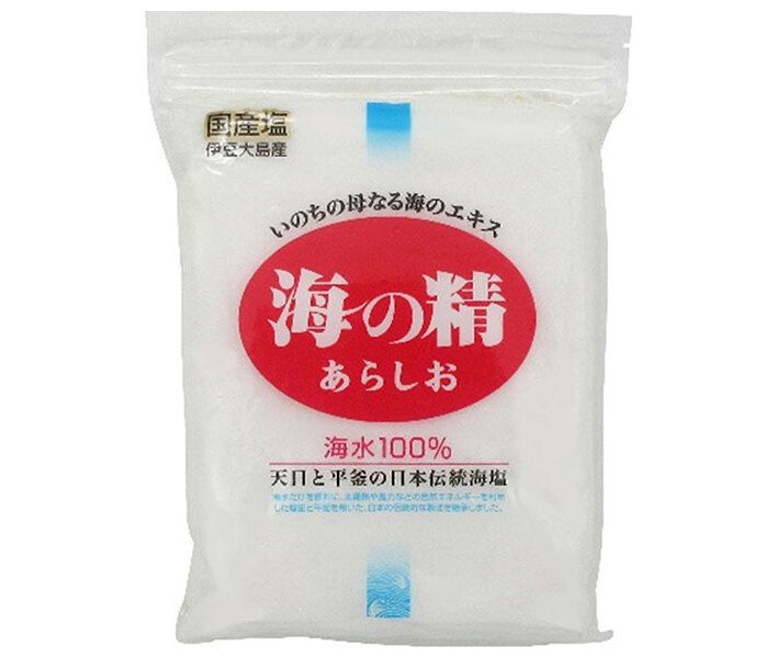 海の精 海の精 あらしお 500g×20袋入× 2ケース ｜ 塩 調味料 国産 食品