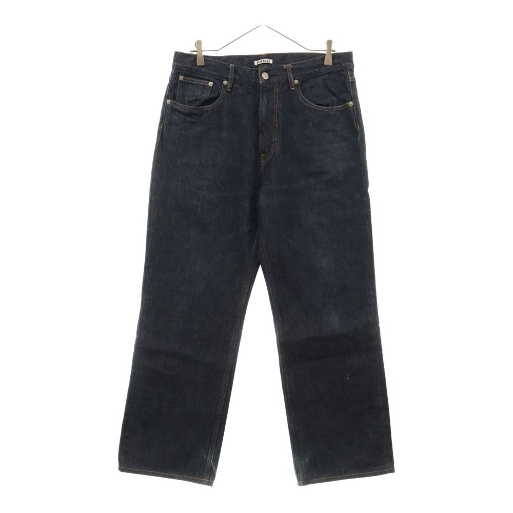 AURALEE (オーラリー) HARD TWIST DENIM 5P PANTS ハード ツイスト デニム パンツ インディゴ A00P01DM
